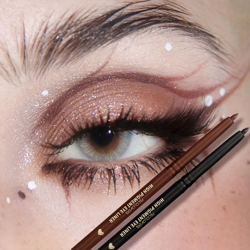 waterproof eyeliner eyeliner in black and brown for long-lasting eye makeup