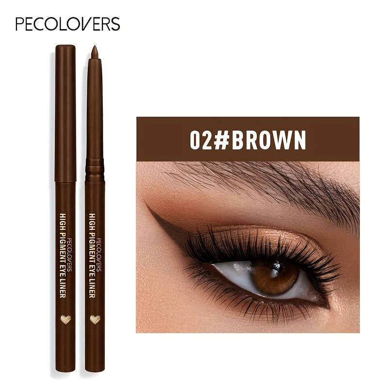 PecoLovers waterproof eyeliner eyeliner in brown for defining eyes
