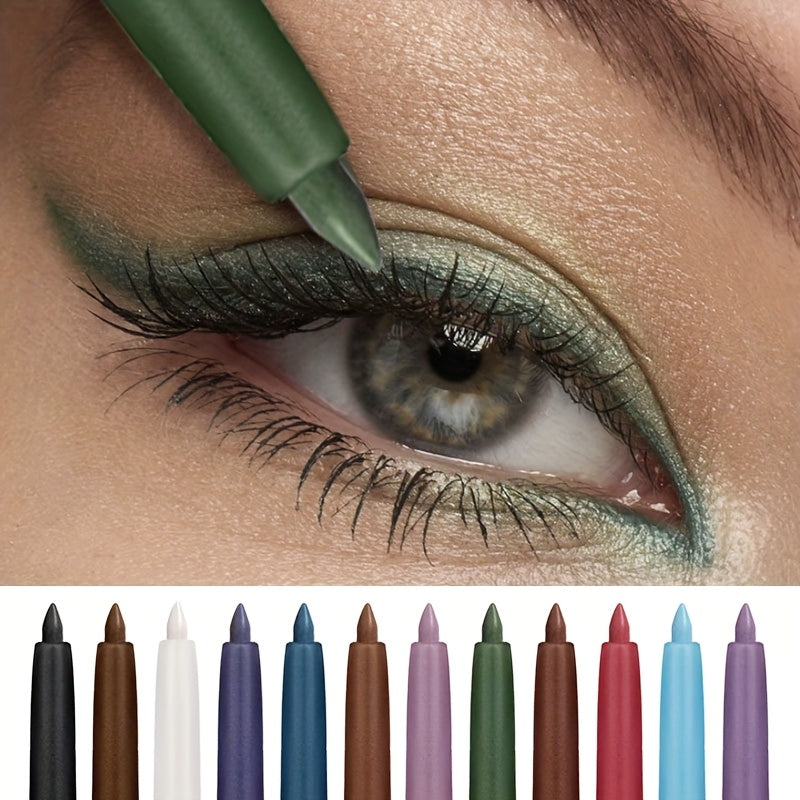 VacationGrabs waterproof eyeliner pencil in various colors for bold eye looks