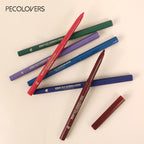 VacationGrabs waterproof eyeliner set in multiple vibrant colors for versatile eye makeup