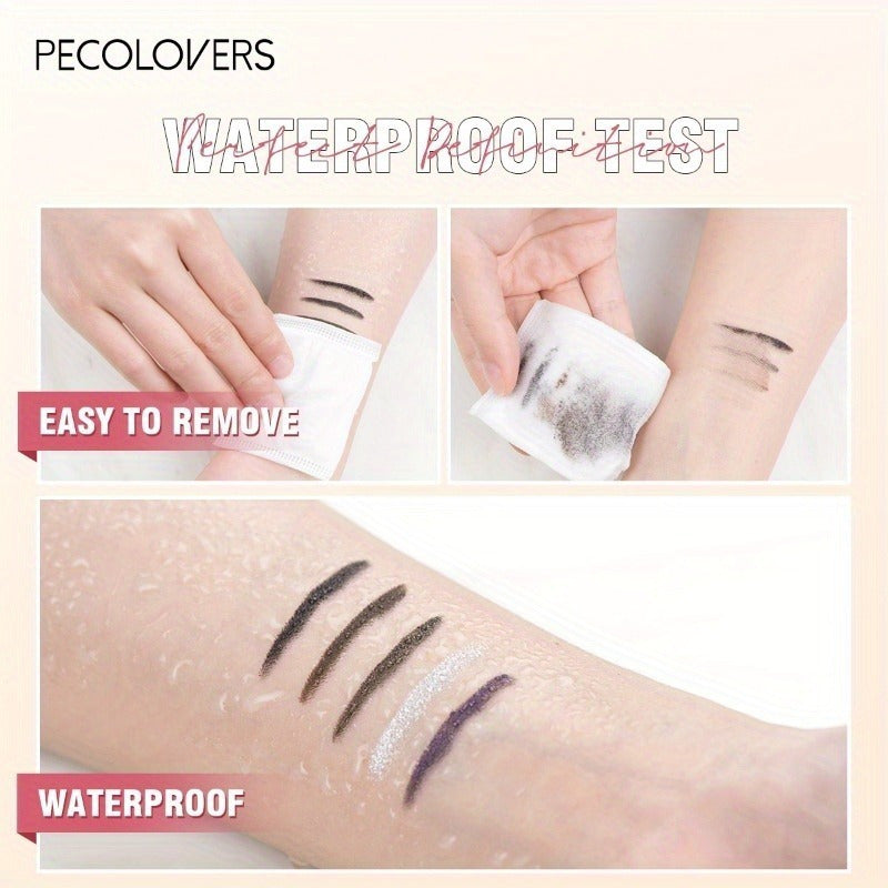 waterproof eyeliner eyeliner in various shades, easy to remove after testing