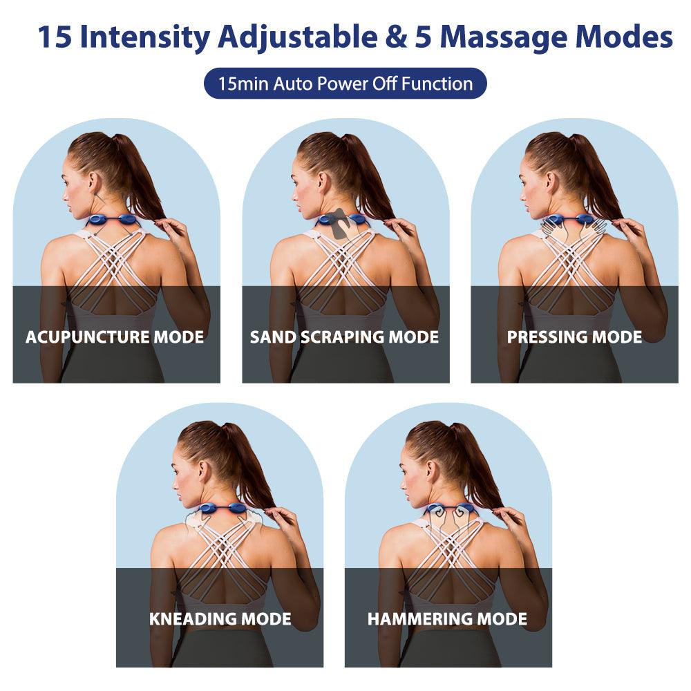 Gadgets Pendant Neck Massager Mini Intelligent Ems Cervical Spine...