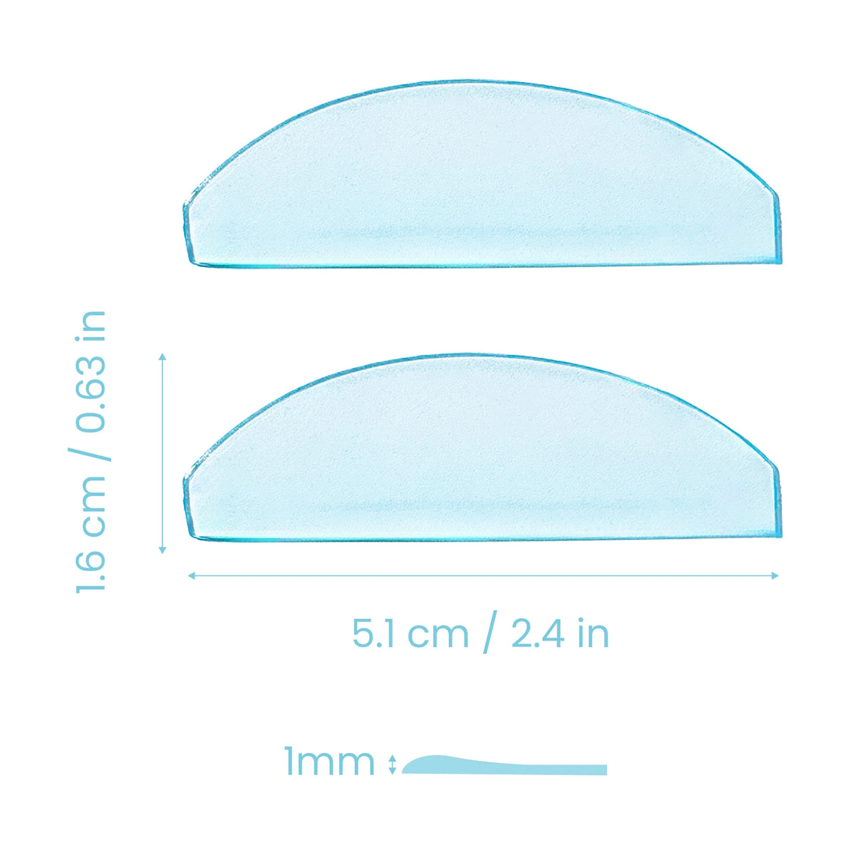 PERMANIA self-adhesive silicone lash perm pads (photo 2 of 10)