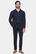 The Mercerized Cotton Polo (Deep Sea)