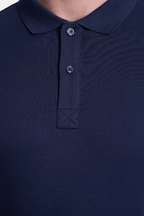 The Mercerized Cotton Polo (Deep Sea)