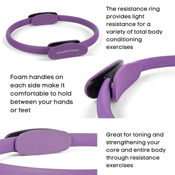 Travel Essentials - Toiletries Pilates Resistance Ring for Strengthening Core