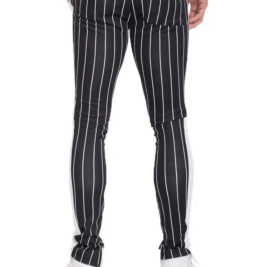 Men's Pants - Joggers Pin Stripe Track Pants