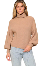 Lumiere Pink Cozy Fall Sweater for Women