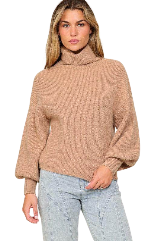 Lumiere Pink Cozy Fall Sweater for Women