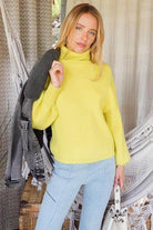Lumiere women's pink cozy fall sweater featuring a relaxed fit and soft knit fabric