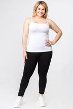 Yelete women's pink seamless tank top, perfect for casual wear and layering with leggings