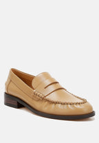 Mocassins Plavia en cuir véritable