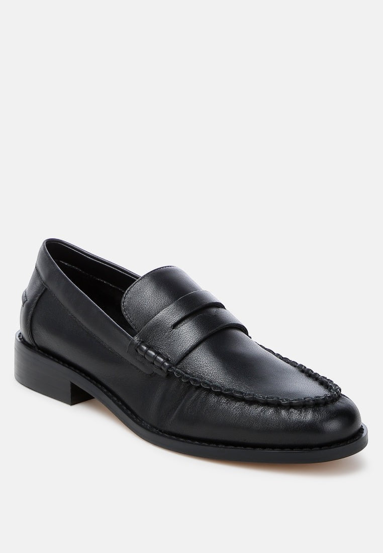 Mocassins Plavia en cuir véritable