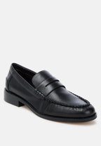 Mocassins Plavia en cuir véritable