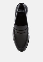 Mocassins Plavia en cuir véritable