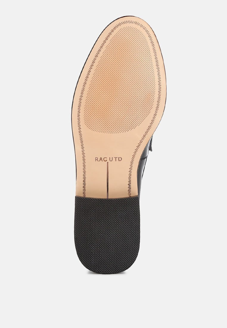 Mocassins Plavia en cuir véritable