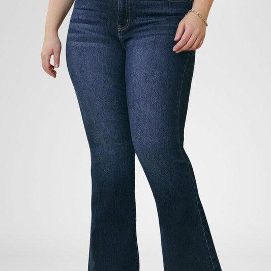 Women's Jeans Plus High Rise Flare