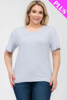 Women's Shirts Plus Size Basic Short Sleeve T-shirt