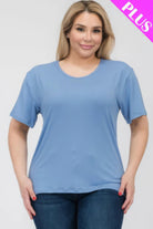 Women's Shirts Plus Size Basic Short Sleeve T-shirt