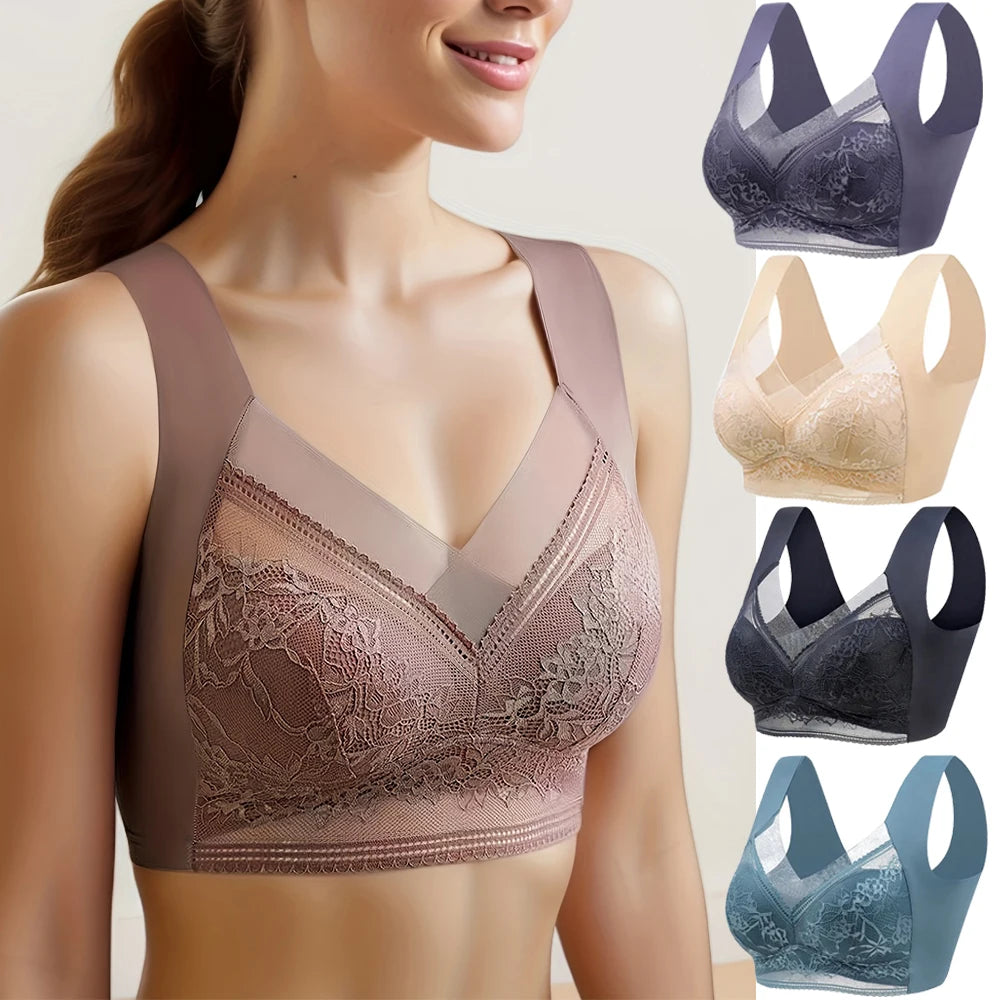 Women's lace front plus size bra shop, comfortable for everyday use
