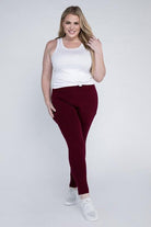 Women's Activewear Plus Size Everyday Leggings with Pockets
