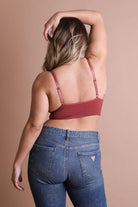 Women's Shirts - Bralettes Plus Size Waistband Loop Lace Brami
