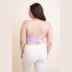 Plus Size Waistband Loop Lace Brami - VacationGrabs