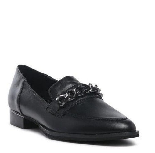 Women's Shoes - Flats Pola Leather Horsebit Loafers