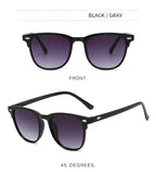 Black polarized sunglasses for outdoor activities and style