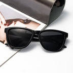 VacationGrabs black polarized sunglasses for summer outdoor activities