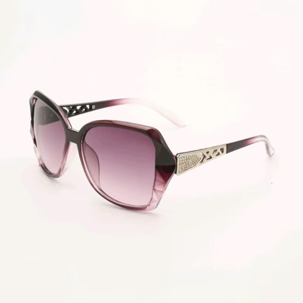 Women's purple polarized sunglasses for stylish outdoor adventures