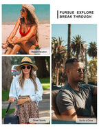 Trendy polarized sunglasses for beach vacations and sunny drives