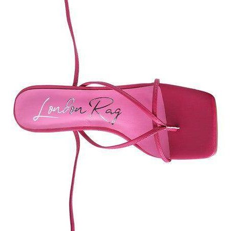 Pole Dance Lace Up Block Heeled Sandal - VacationGrabs