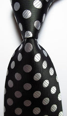Men's Accessories - Ties Polka Dot Ties For Men 100% Silk Necktie Set Gold Green Pink