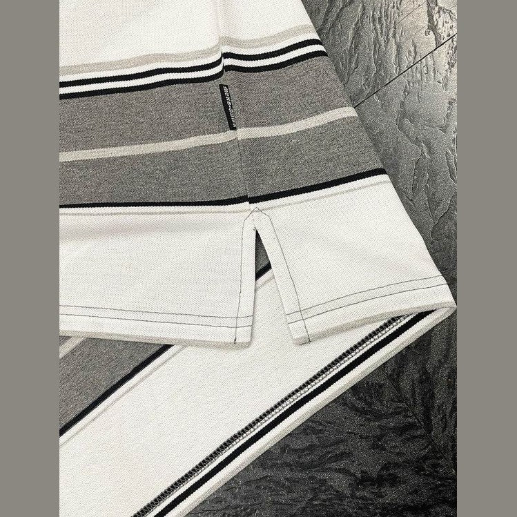 WEIV men's polo a shirts in striped design, perfect for casual outings