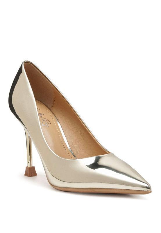 Women's Shoes - Heels Poudre Metallic Pointed Stilettos