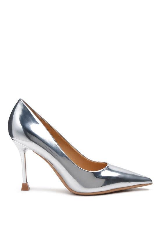 Women's Shoes - Heels Poudre Metallic Pointed Stilettos