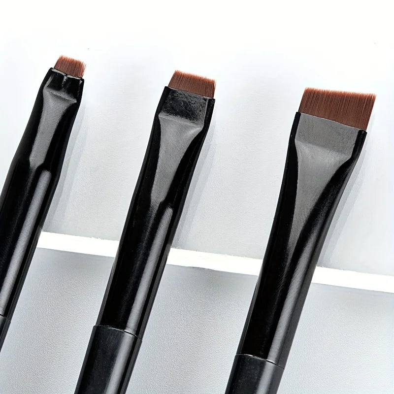 3-piece precision eyeliner and eyebrow brush set (photo 1 of 10)