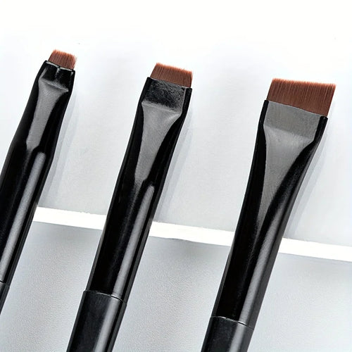 3-piece precision eyeliner and eyebrow brush set (photo 1 of 10)