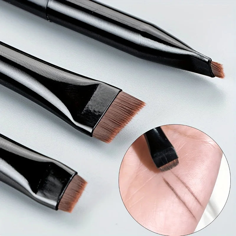 3-piece precision eyeliner and eyebrow brush set (photo 3 of 10)