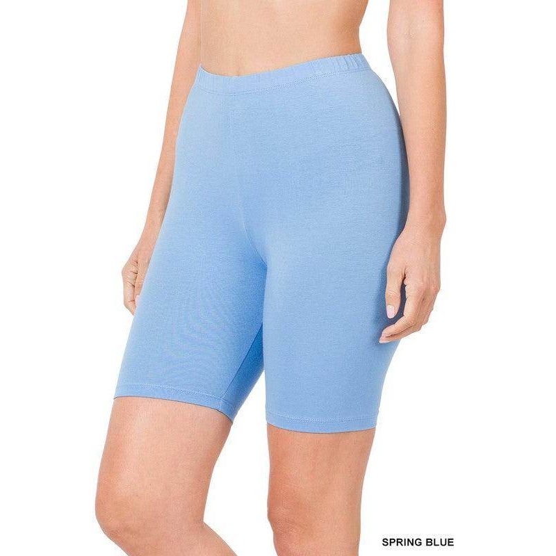 Premium Cotton Biker Shorts - VacationGrabs