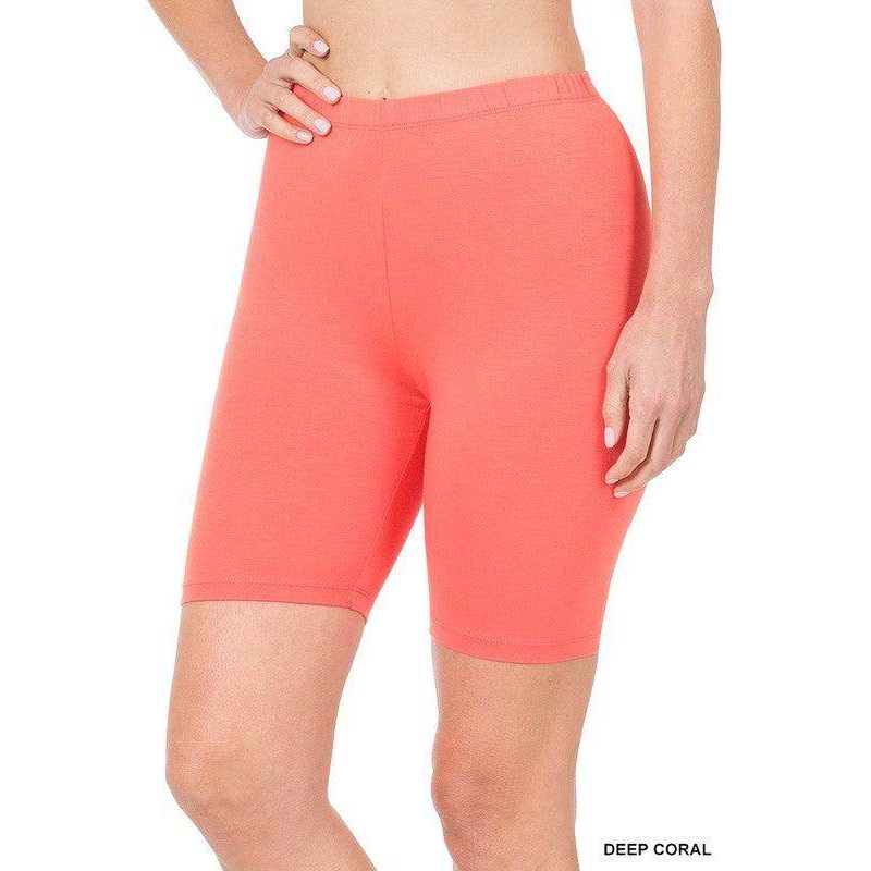 Premium Cotton Biker Shorts - VacationGrabs