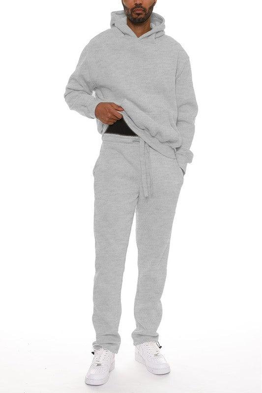 Men's Activewear Premium Cotton Blend Hoodie SET