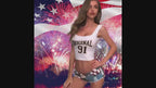 Fourth of July Frayed Hem Jean Shorts American USA Flag