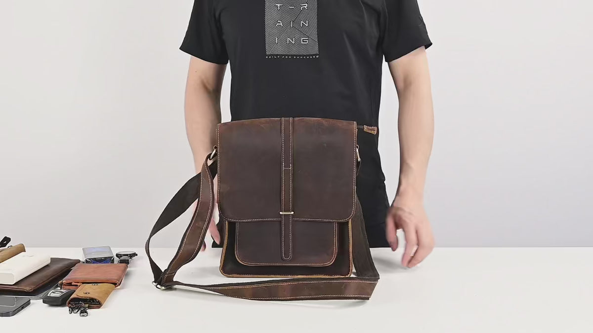 Leather Crossbody Mini Bag for Effortless Travel