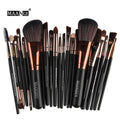 professional makeup brush set for eyeshadow and eyeliner (photo 7 of 9)