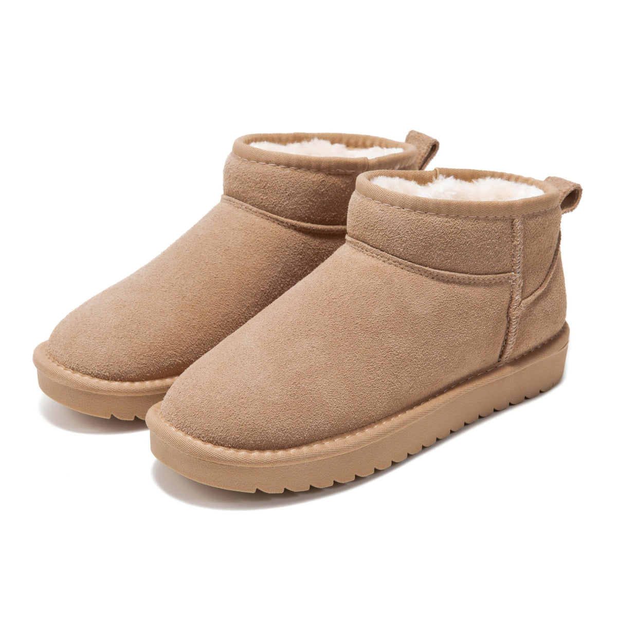 PROJECT CLOUD 100% Genuine Leather Womens Boots Ankle Boots for Women Shoes – pair view