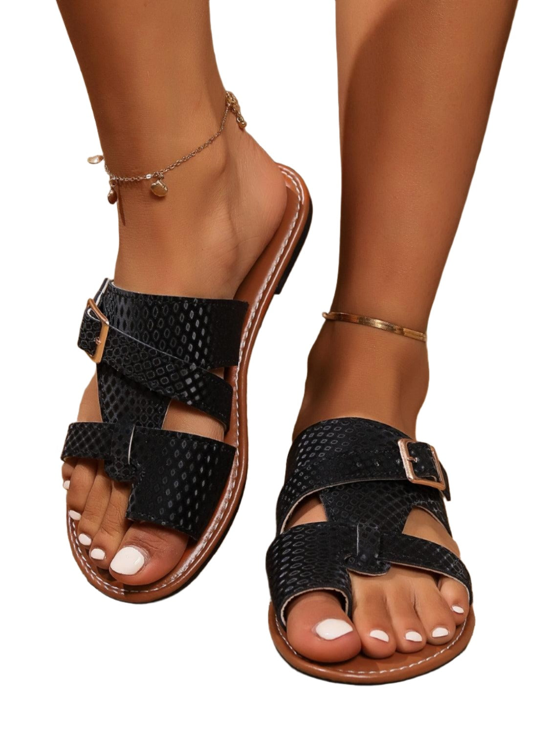Women's Shoes - Sandals PU Leather Open Toe Sandals