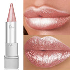 VacationGrabs glitter lipstick gloss, shimmering pink shade for vibrant lips