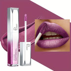 Pudaier purple lip gloss glitter lips for a sparkling finish